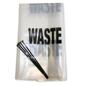 BT Anti-static Waste Disposal Bags with Ties | spill disposal | oil spill disposal | Bri
