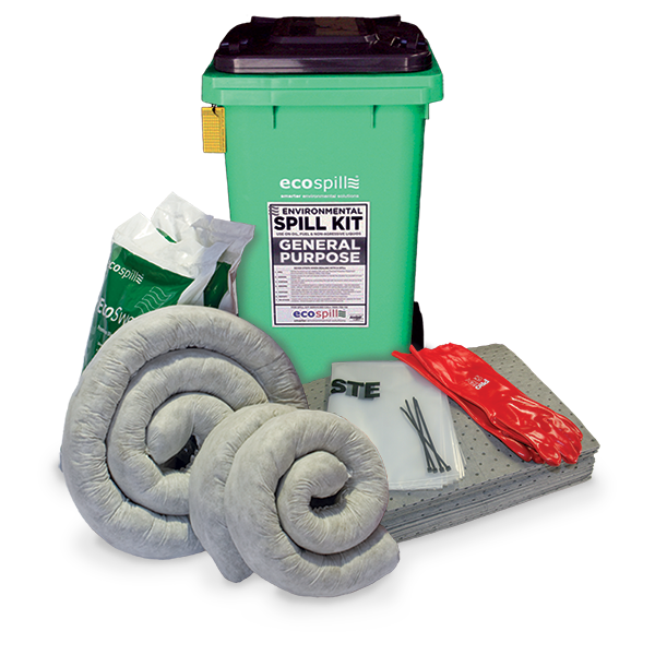 120L General Purpose Spill Kits | GP120 | Best spill kit for coolant spills | agricultural chemicals | cheap spill kit | best value spill kit | ecospill Brisbane Sydney Melbourne Perth Adelaide Canberra Townsville Australia