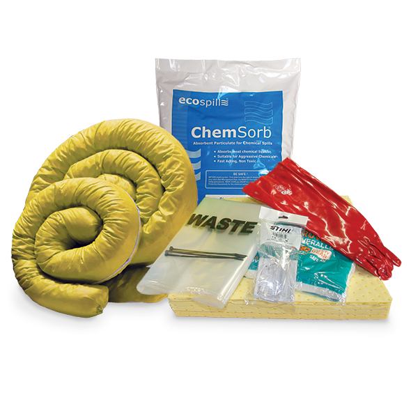 HZW100-RS Re-stock Pack 100L Chemical Spill Kit | Hazchem Spill Kits | Best way to re-stock spill kit | cheap spill kits | Ecospill Brisbane Sydney Melbourne Perth Adelaide Canberra NSW QLD North QLD Australia