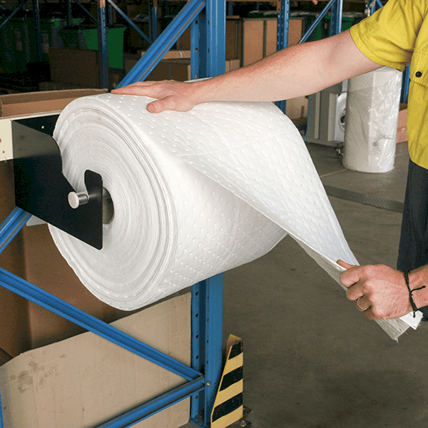 Fuel and Oil Absorbent Rolls - White 40cm