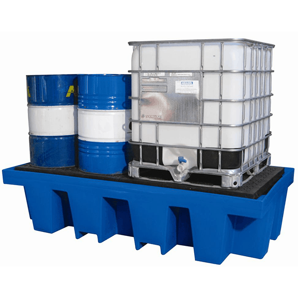 Double IBC Poly Containment Pallet