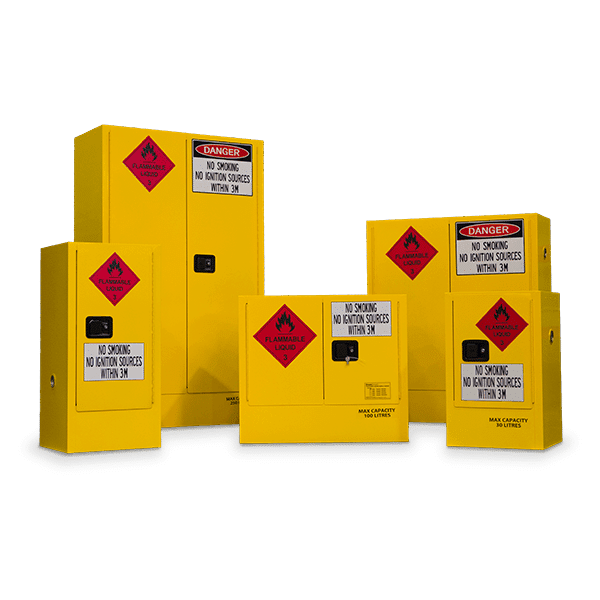 Flammable Safety Cabinet 100l Under Bench Ecospill Spill Kits