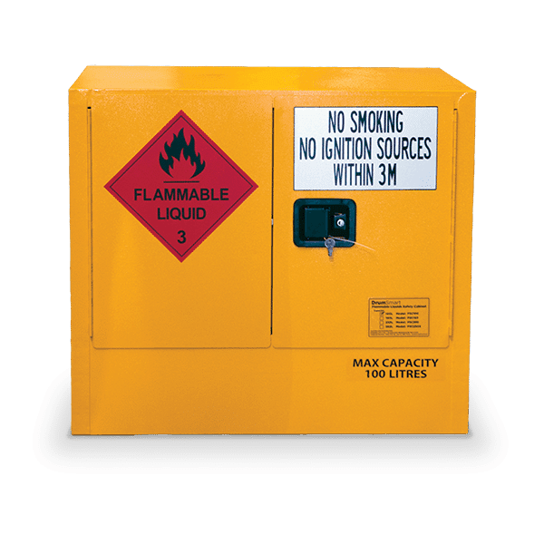 Flammable Safety Cabinet 100l Under Bench Ecospill Spill Kits