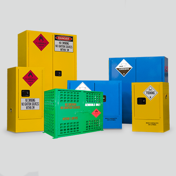Safety Cabinets | Flammable Safety cabinets | Ecospill | Toxic Substance Cabinets | Corrosive Goods Storage | Aerosol Can Storage | Safe Storage Dangerous Goods | Chemicals | Brisbane Sydney Melbourne Perth Adelaide | Ecospill | Spill Kit Training, Products & Services