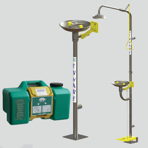 Showers | Emergency Showers | Eye Washes | Eye Face Wash | Safety Showers | Combination Showers | Gravity Fed Eye Washes | Portable Eyewashes | Ecospill Brisbane Sydney melbourne Adelaide Perth North QLD | Safety Shower Servicing | Shower Maintenance | Ecospill | Spill Kit Training, Products & Services