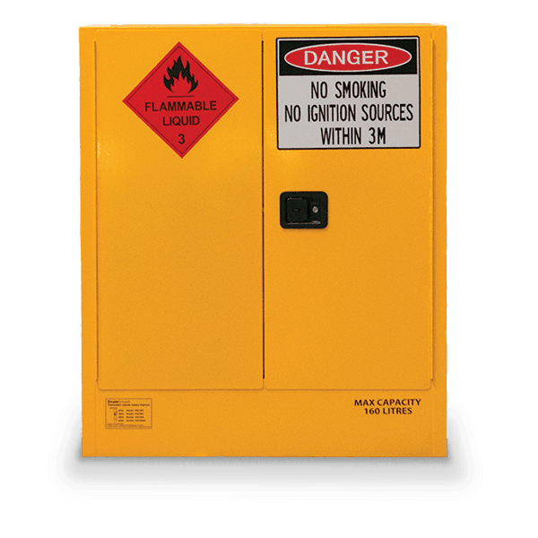 160L Flammable Safety Cabinet | Ecospill | best safety cabinets | dangerous goods storage