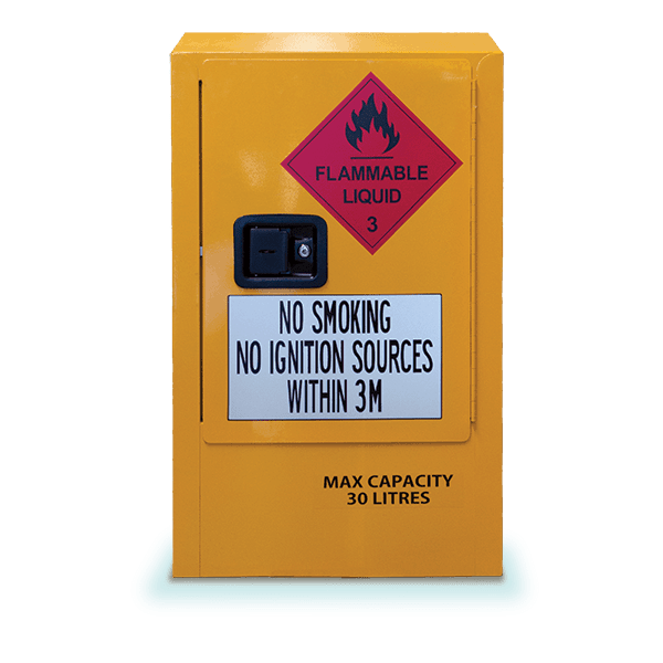 FSC30 Flammable Safety Cabinet - 30L | Dangerous Goods Storage | Storing DG chemicals flammables | Ecospill | best safety cabinets | dangerous goods storage | Safety storage of flammable goods | best practice | Brisbane Sydney Melbourne Perth Adelaide Canberra North QLD | Queensland