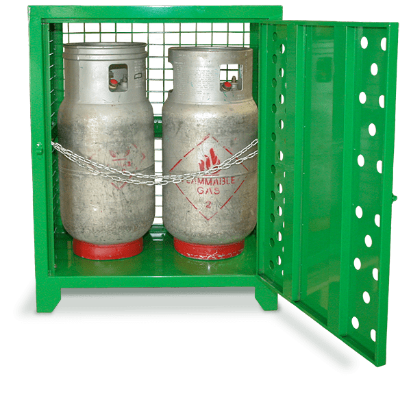 Gas Cylinder Storage Cabinet 2 Bottle Ecospill Spill Kits