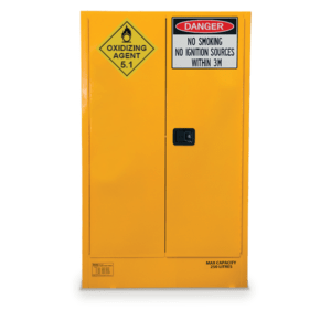 OSC250 | Oxidising Agent Storage Cabinet 250L 250kg | Oxidizing Agent storage | safety cabinet | safe storage | class 6 | Ecospill Brisbane Sydney Melbourne Perth Adelaide North Queensland | ACT | Australia | best dangerous goods storage