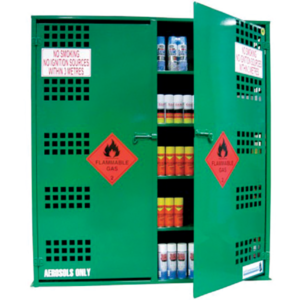 ASC432 | Aerosol Can - 432 Can Storage Cabinet | Class 2 Aerosol Storage | safety cabinet | safe storage | class 2 | Ecospill Brisbane Sydney Melbourne Perth Adelaide North Queensland | ACT | Australia | best dangerous goods storage