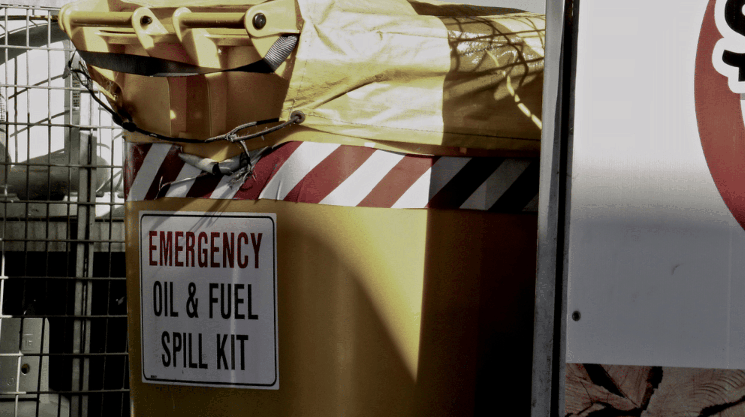 Where you should store a spill kit