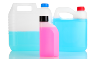 how should cleaning chemicals be stored