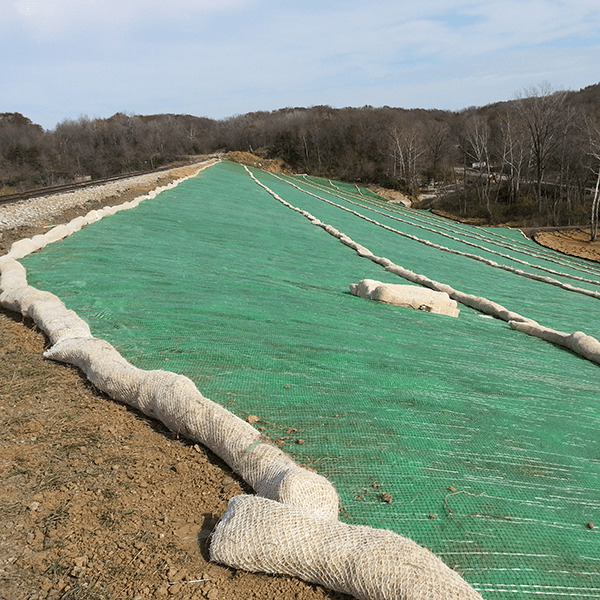 Coir Logs in Use | Erosion Control | Sediment Control | Water turbidity | slow water movement | prevent erosion | QLD erosion control | North QLD rains