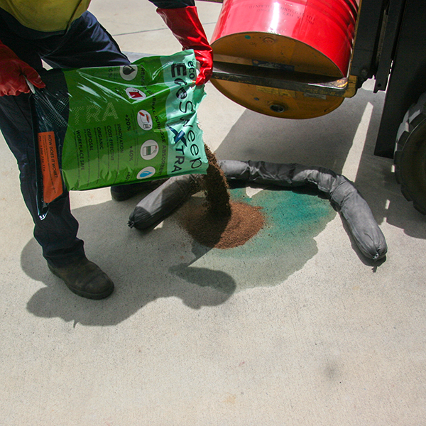 Ecospill | Ecosweep Xtra | General Purpose Absorbent | Best absorbent powder | clean up oil spills | non-aggressive chemical spills Ecospill | Spill Kit Training, Products & Services